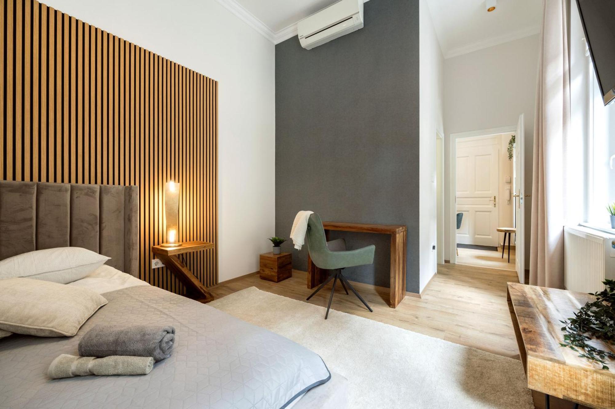 Sleek Downtown Living Apartman Budapest Kültér fotó